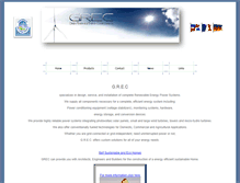 Tablet Screenshot of grec-energy.com